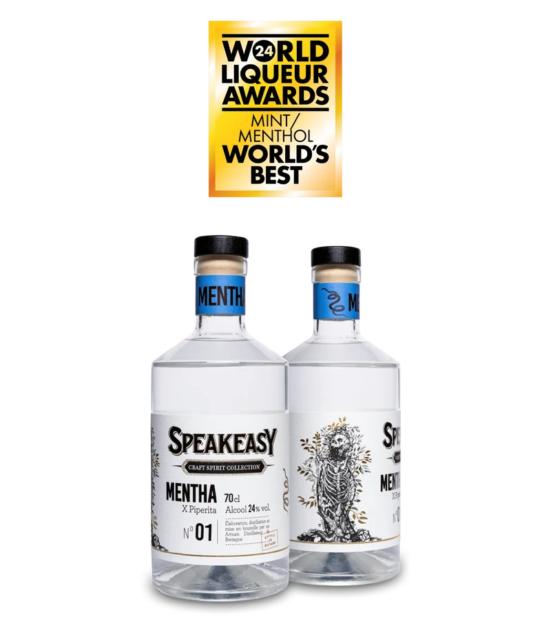 Liqueur de Menthe Artisanale - "Speakeasy Mentha X Piperita N°01" – 24%