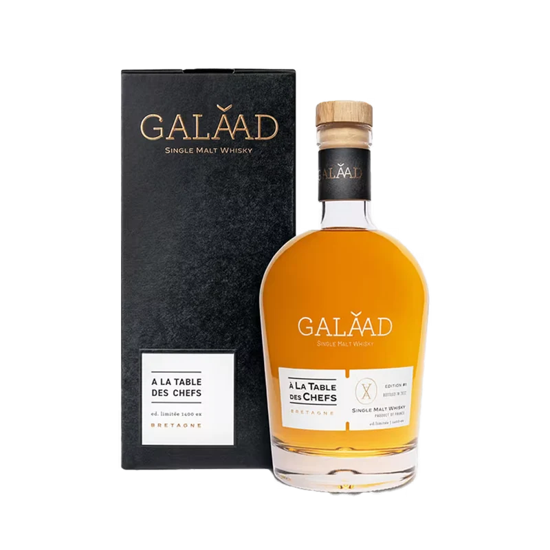 Galàad Single Malt Whisky – "À la Table des Chefs" Édition #1 - 46.4%