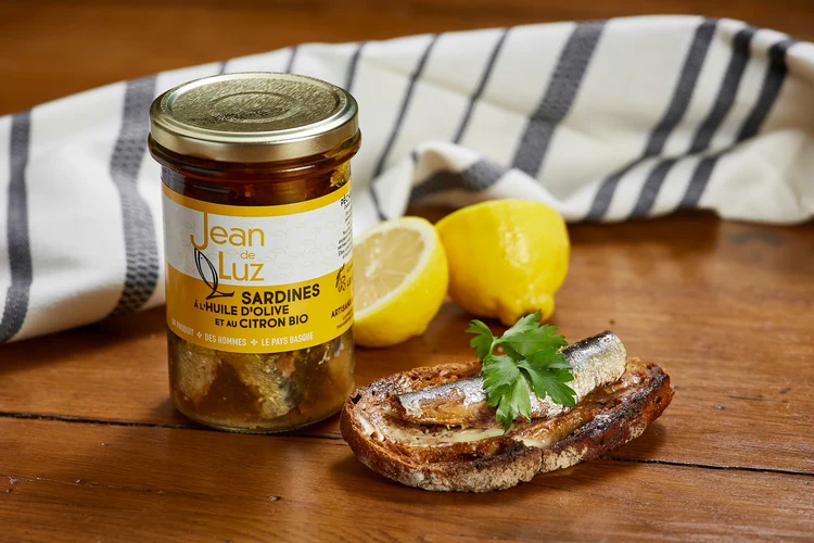 Sardines Sauvages à l'Huile d'Olive et au Citron Bio | 270g