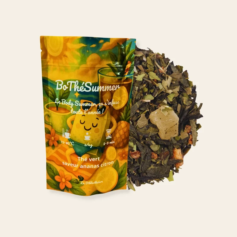 Thé Vert Ananas Citron en Vrac - BoThéSummer