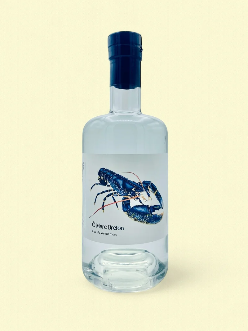 Ô Marc Breton | Eau-de-vie de marc de raisin type Grappa 70cl