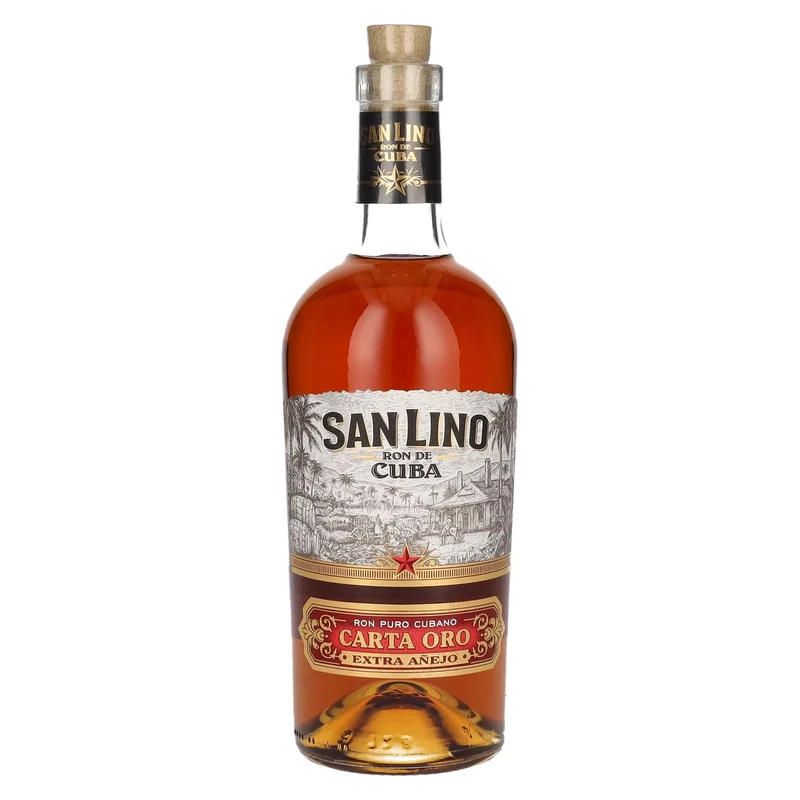 Rhum ambré de Cuba "Carta Oro Extra Añejo" San Lino