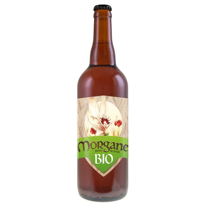 Bière Blonde artisanale Bio "Morgane"