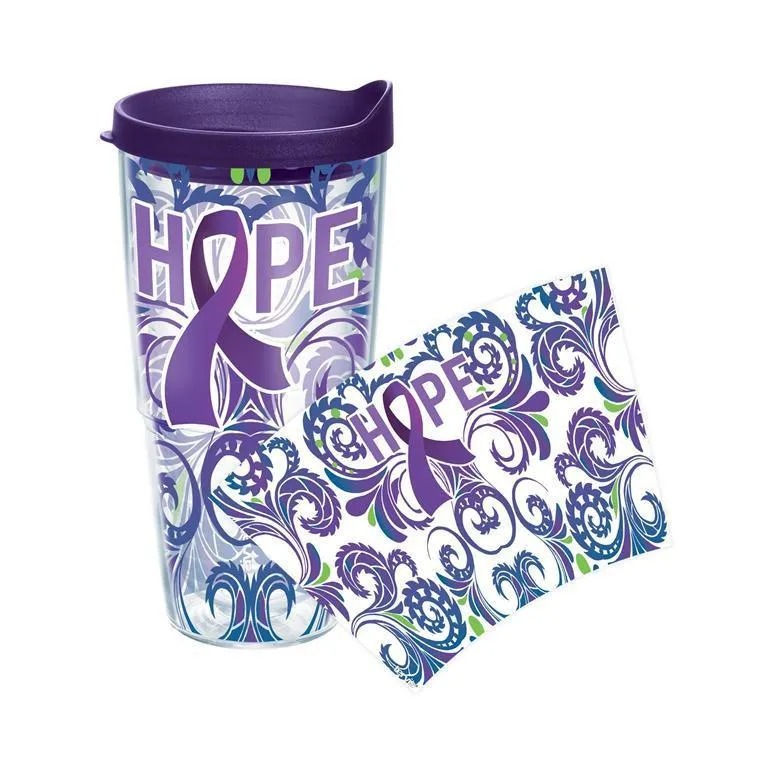 Cancer Awareness† 24 oz. Tervis Tumbler with Lid - (Set of 2)