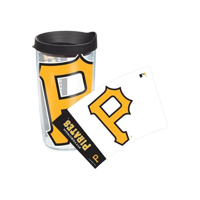 Pittsburgh Pirates Colossal 16 oz. Tervis Tumbler with Lid - (Set of 2)
