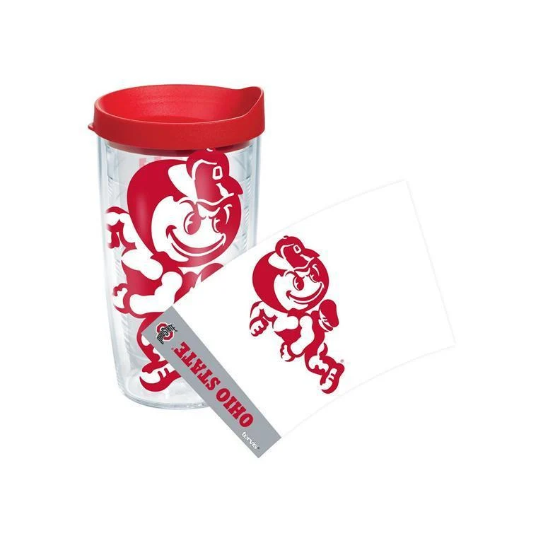 Ohio State University Brutus Colossal 16 oz. Tervis Tumbler with Lid - (Set of 2(
