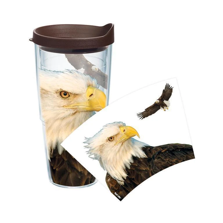 Eagle 24 oz. Tervis Tumbler with Lid - (Set of 2)