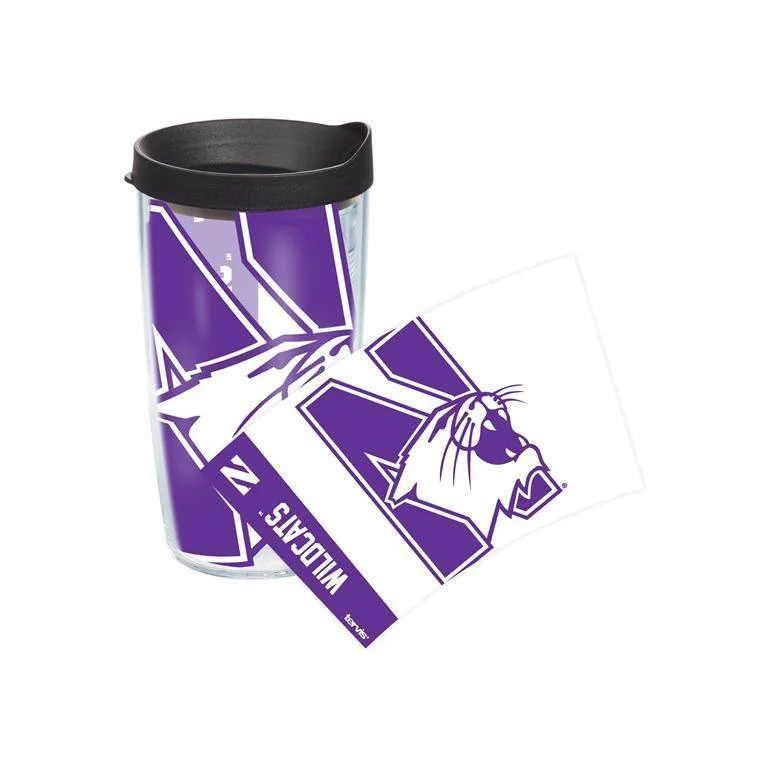 Northwestern University Colossal 16 oz. Tervis Tumbler with Lid - (Set of 2)