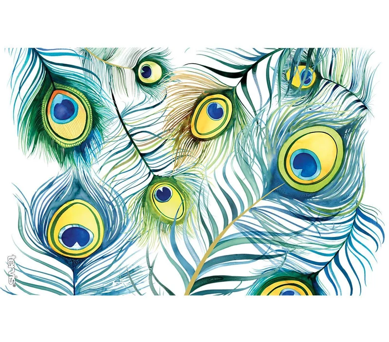 Peacock 16 oz. Tervis Tumbler with Lid - (Set of 2)