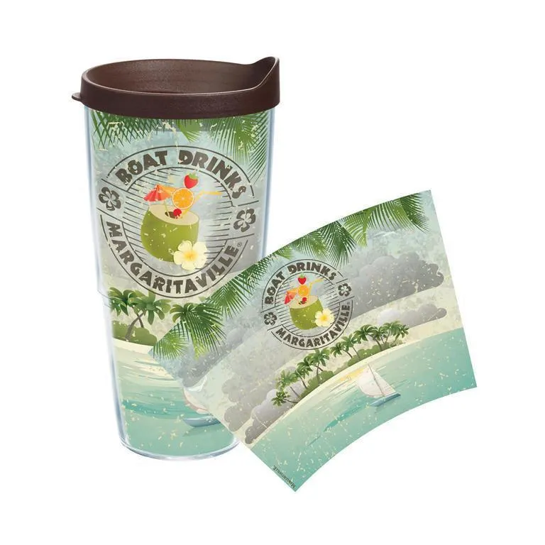 Boat Drinks 24 oz. Tervis Tumbler with Lid - (Set of 2)