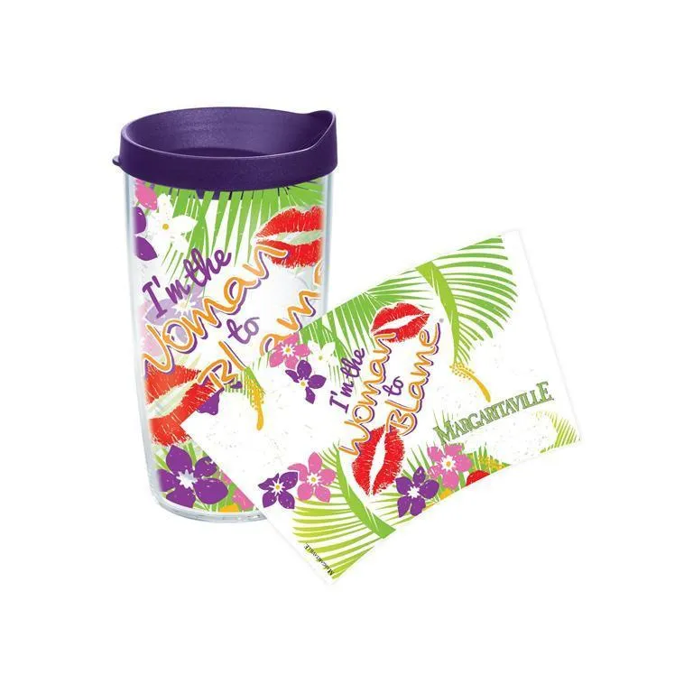Woman to Blame 16 oz. Tervis Tumbler with Lid - (Set of 2)