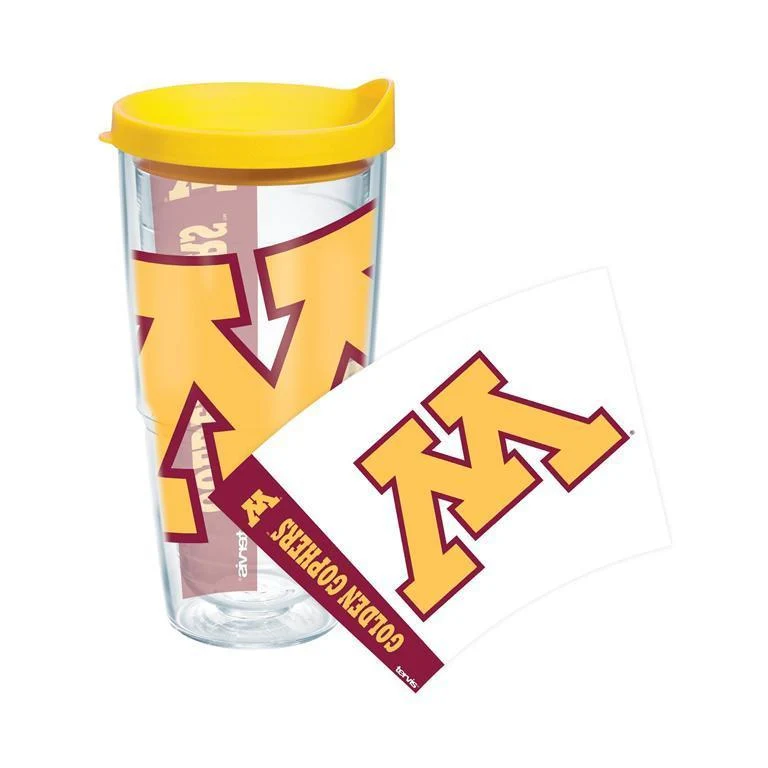 University of Minnesota Colossal 24 oz. Tervis Tumbler with Lid - (Set of 2)
