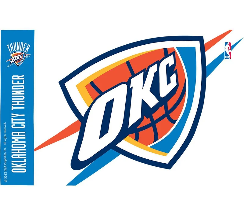 Oklahoma City Thunder Colossal 24 oz. Tervis Tumbler with Lid - (Set of 2)
