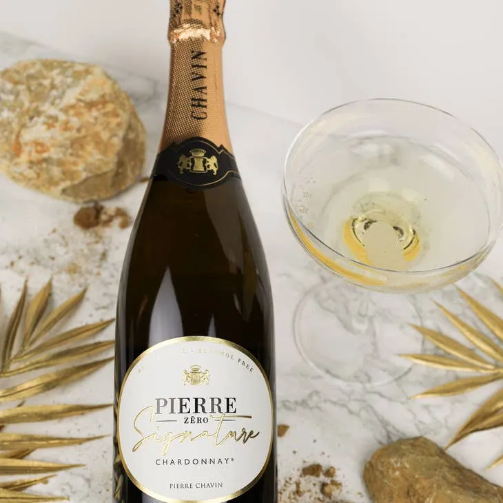 Effervescent blanc Pierre Zéro Signature 0,5% sans alcool
