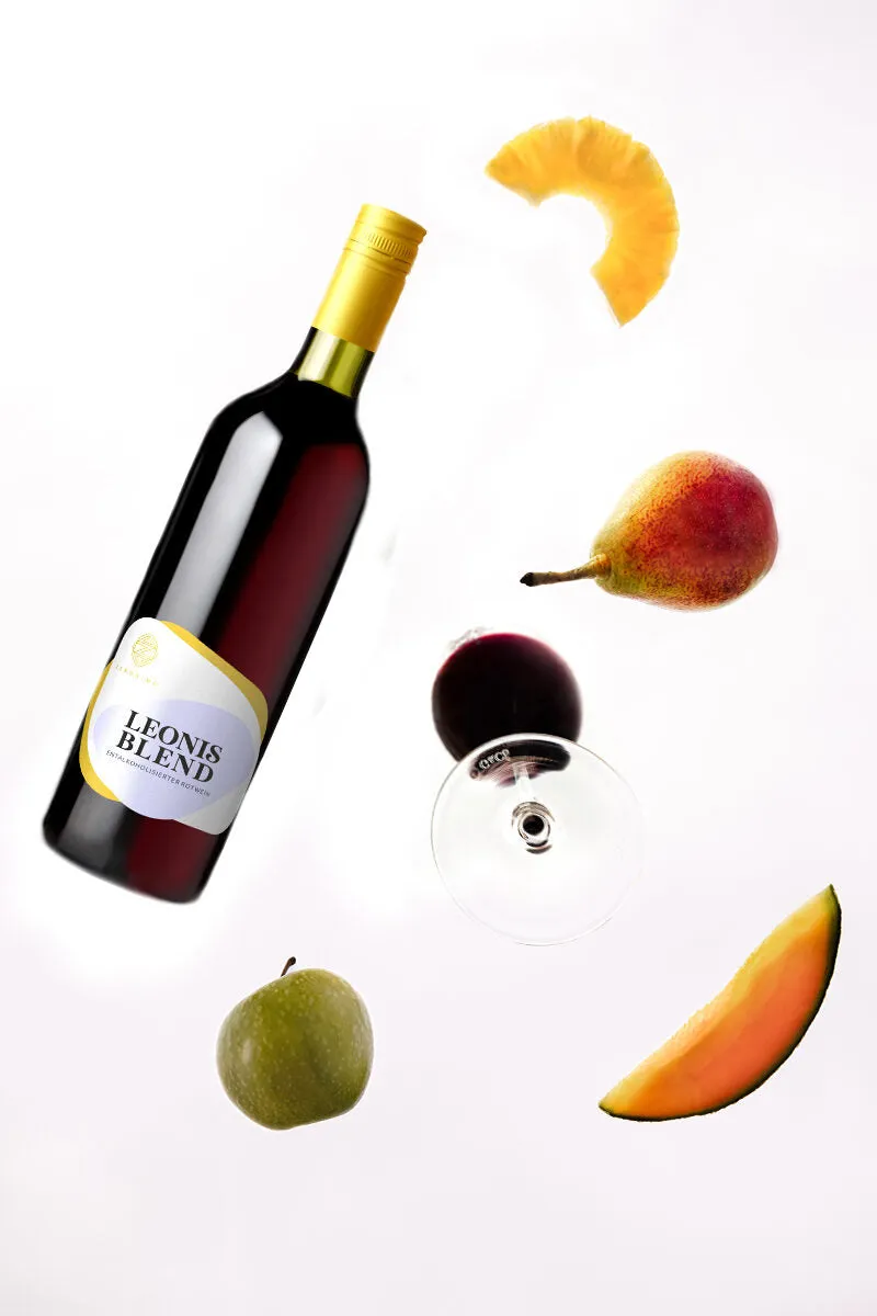 Vin rouge Zeronimo Leonis Blend sans alcool 0,5%