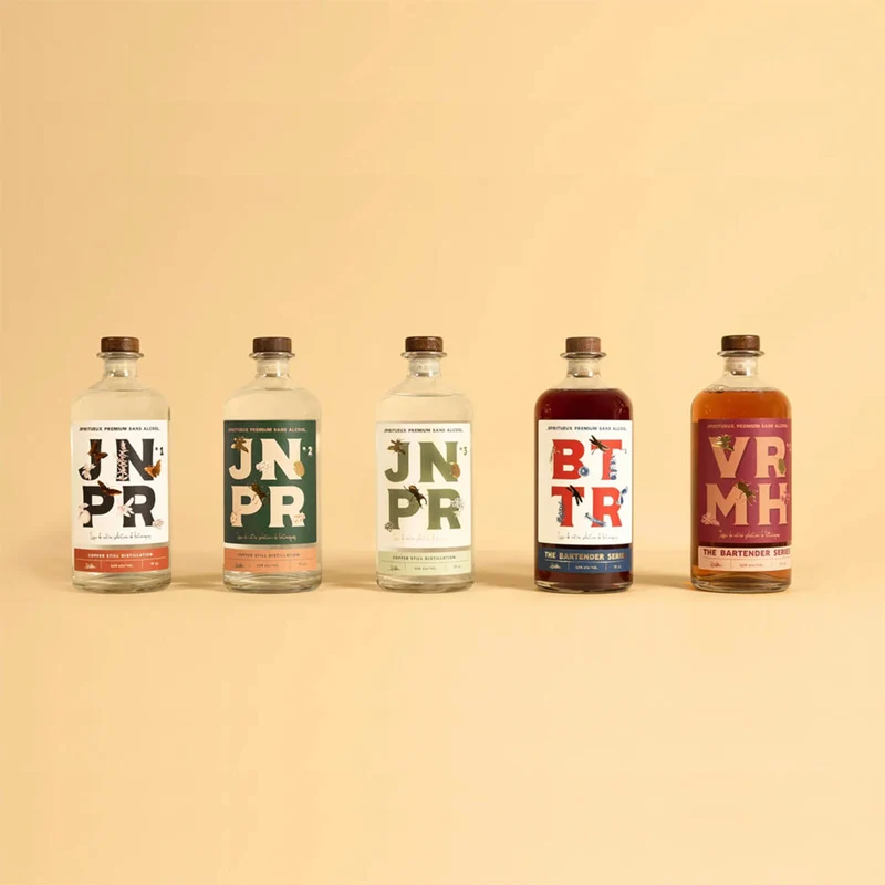 Offre Découverte 6 Spiritueux sans alcool JNPR
