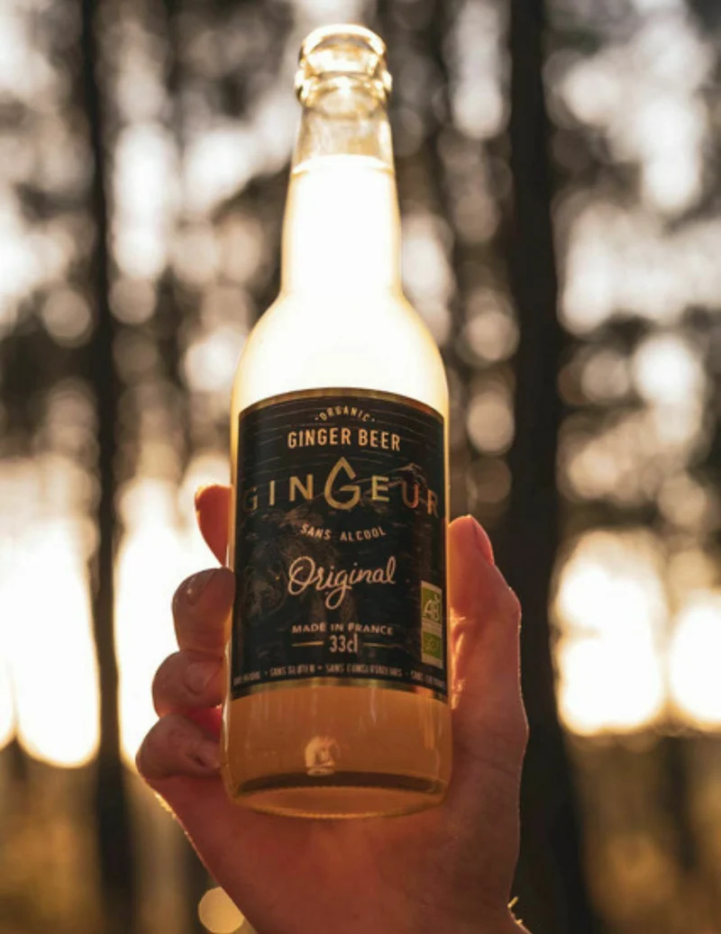 Ginger Beer Bio Gingeur sans sucres 33 cl