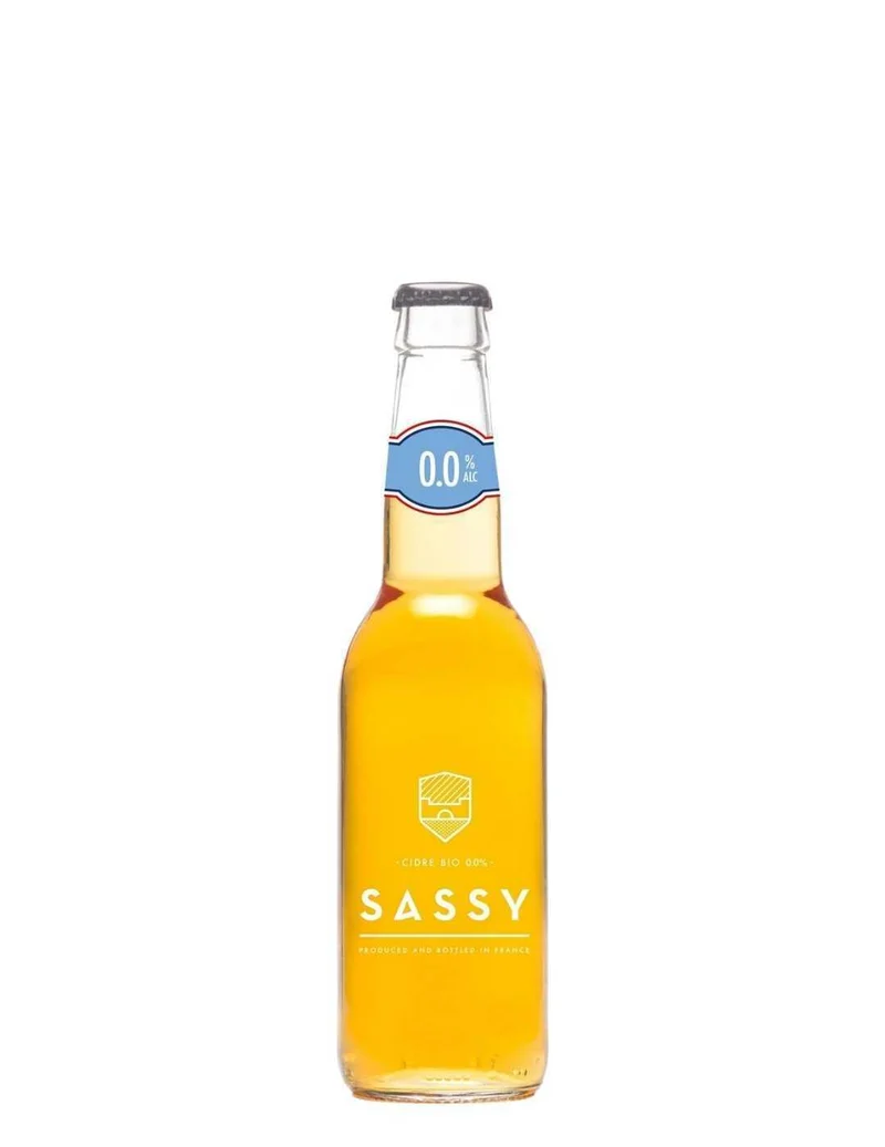 Cidre bio Maison Sassy sans alcool 0,0%
