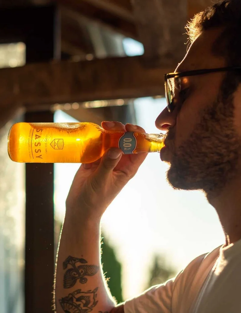 Cidre bio Maison Sassy sans alcool 0,0%