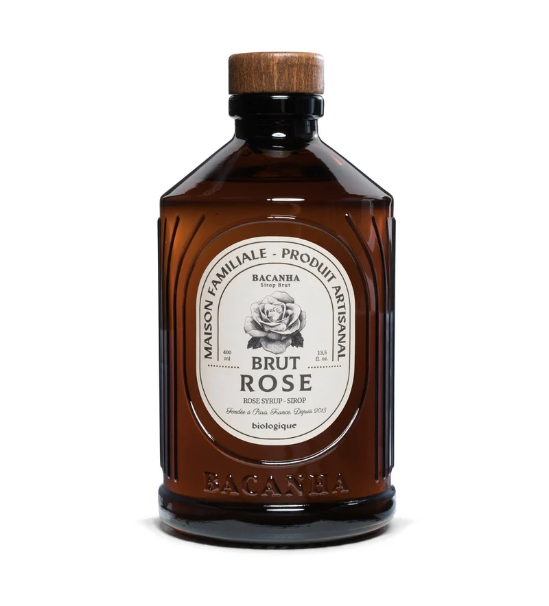 Sirop de Rose Brut Biologique - Bacanha