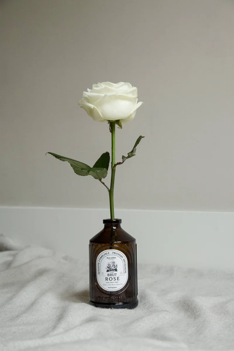 Sirop de Rose Brut Biologique - Bacanha