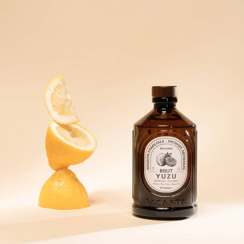 Sirop de Yuzu Brut Biologique - Bacanha
