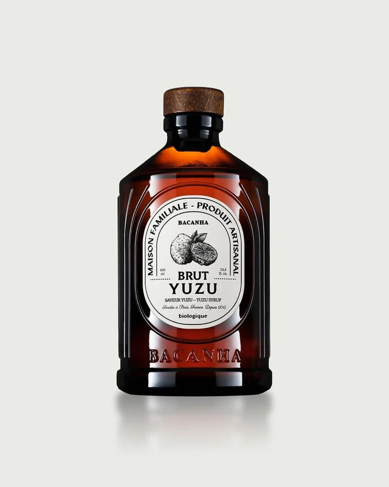 Sirop de Yuzu Brut Biologique - Bacanha