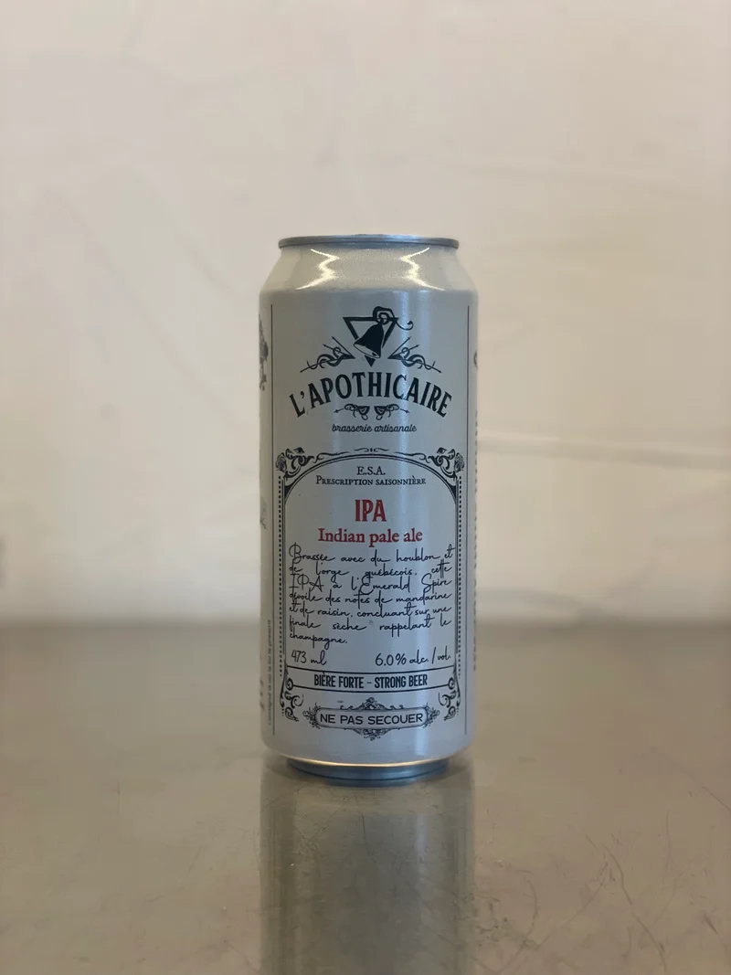 IPA Quebecoise Apothicaire