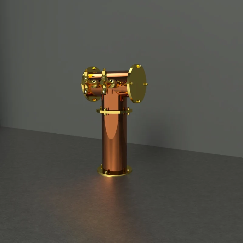 Arcadia Duo Copper 4in | Polished