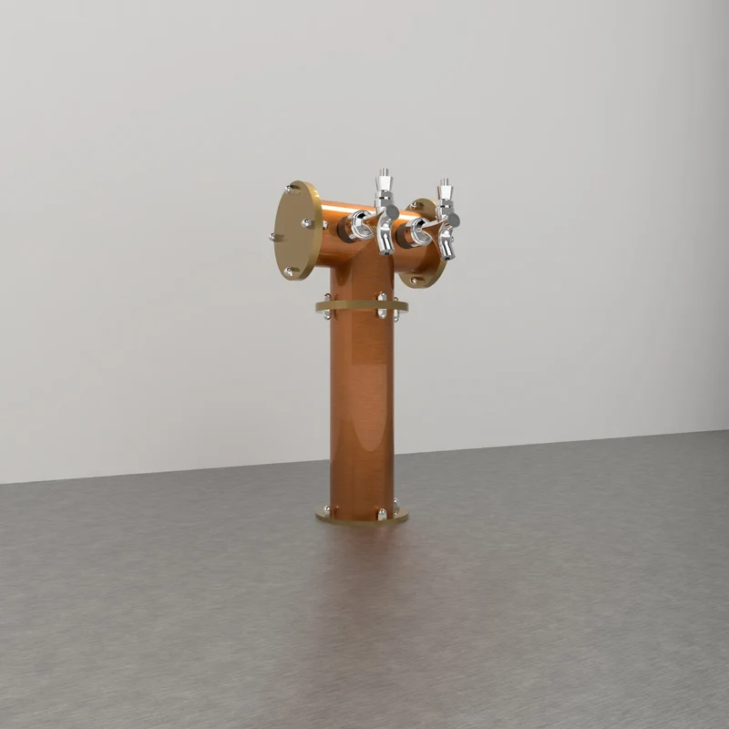 Arcadia Duo Copper 3in | Brushed