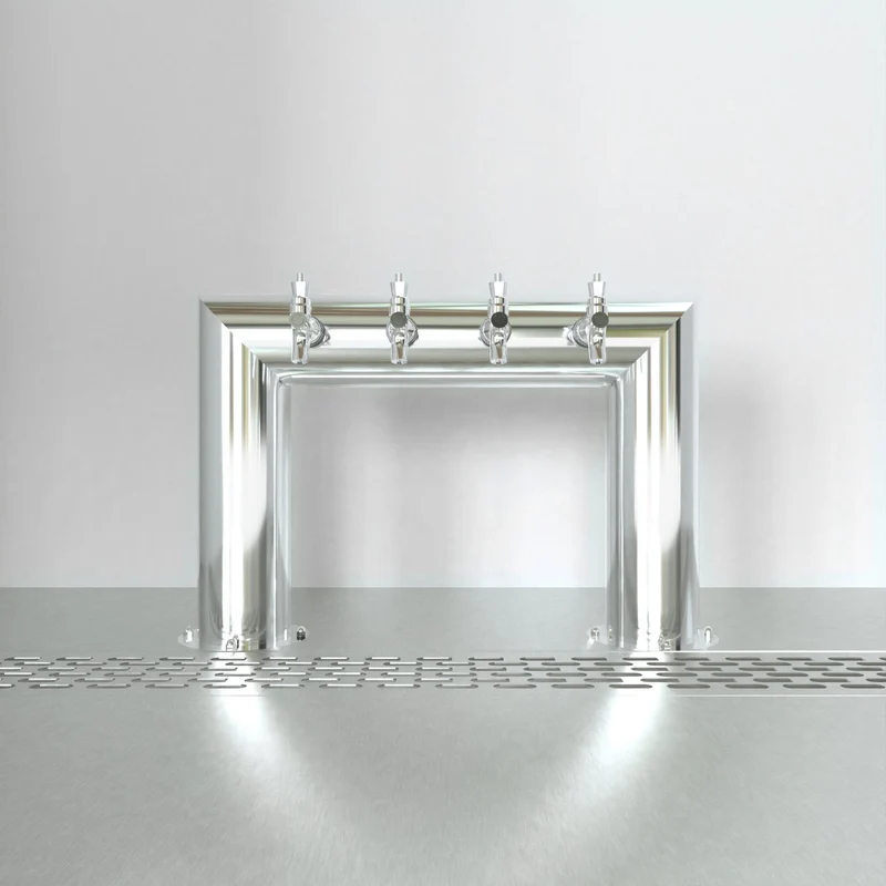 Pass Thru Bridge 4in | Polished