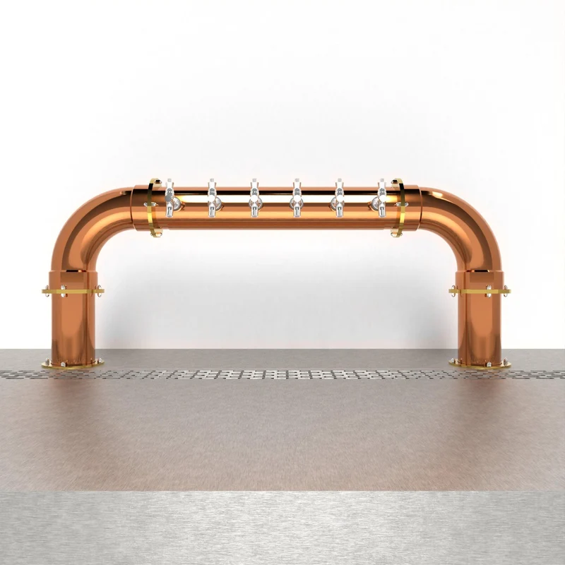 Arcadia Bridge Copper 4in | Polished