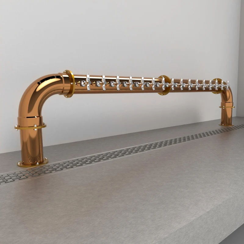 Arcadia Bridge Copper 4in | Polished