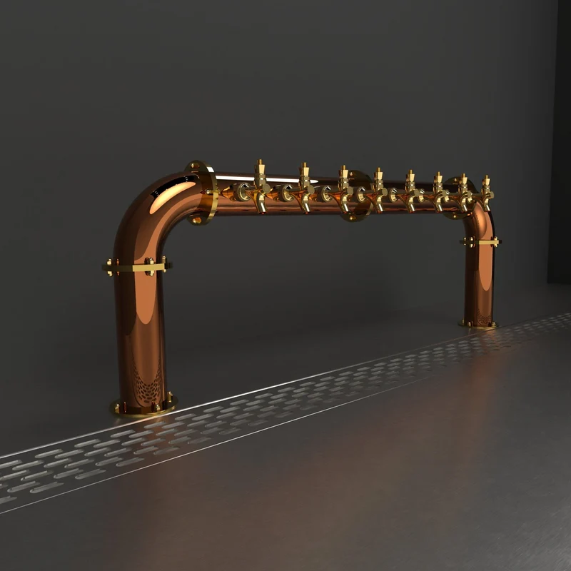 Arcadia Bridge Copper 3in | Polished