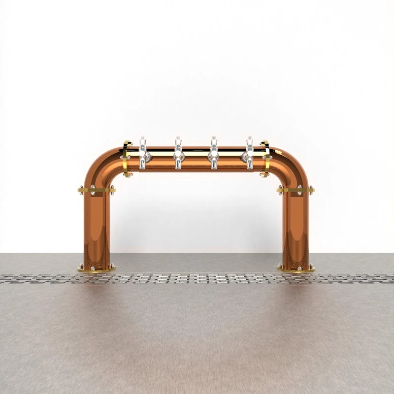 Arcadia Bridge Copper 3in | Polished