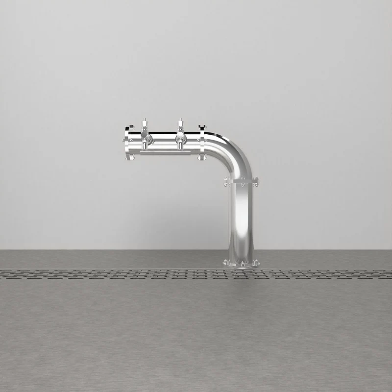 Arcadia Half-Bridge 3in | Polished