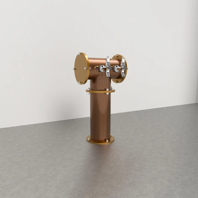 Arcadia Duo Copper 4in | Antique