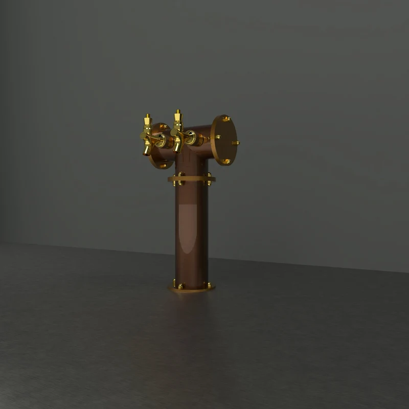 Arcadia Duo Copper 3in | Antique