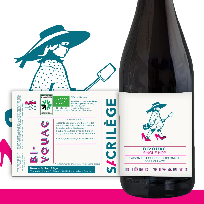 Bivouac Sorachi Ace- Single Hop Saison- 7.4% vol