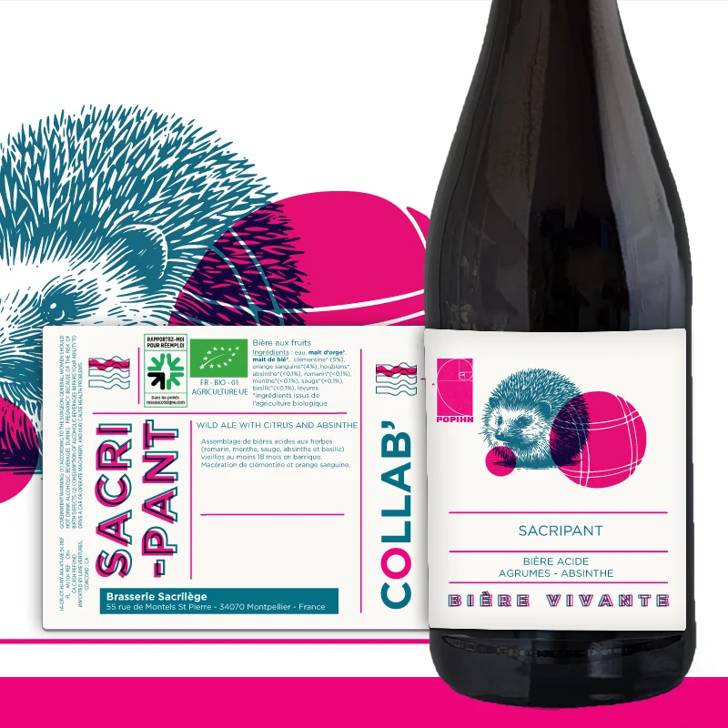 Sacripant - Wild Ale Agrumes Absinthe - 5.8% vol