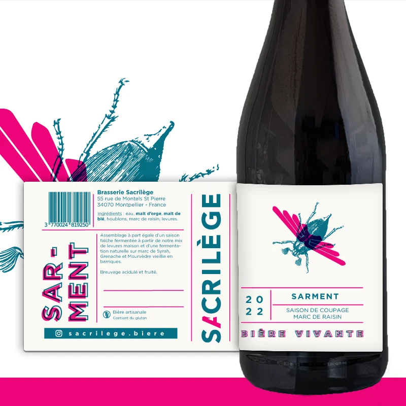 Sarment - Bière de vigne - 5.3% vol