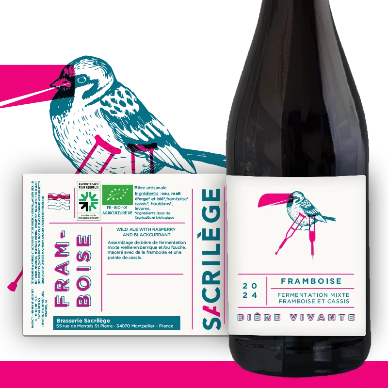 Framboise 2024 - Sour framboise - 5.7% vol