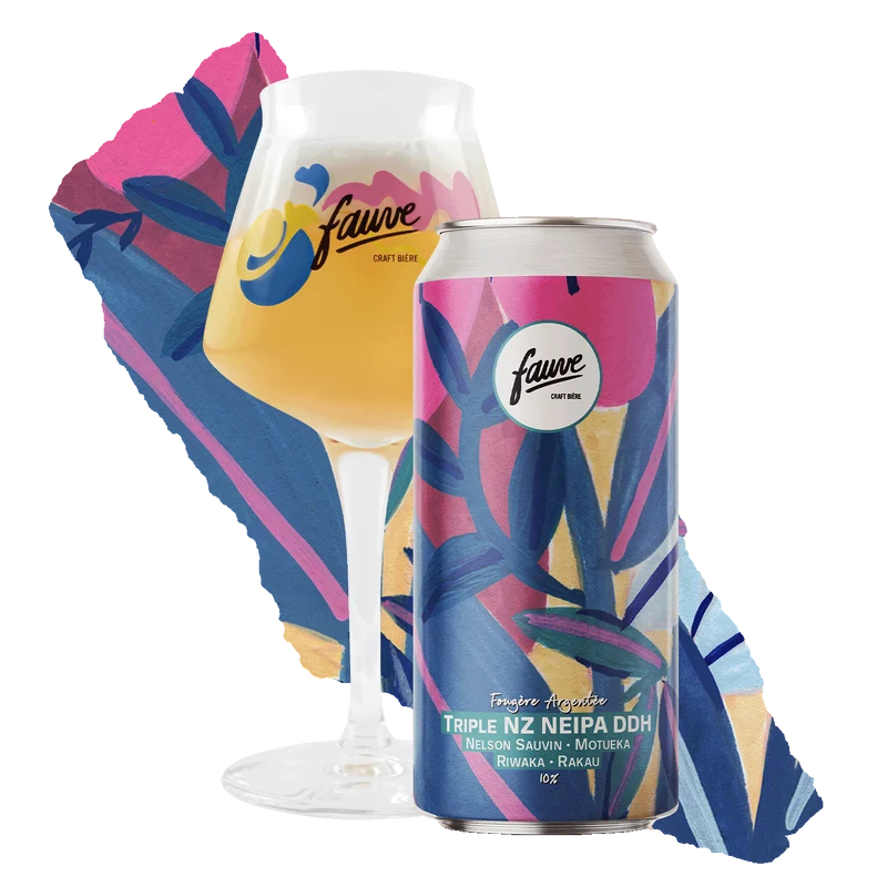 Fougère Argentée - Triple NZ NEIPA DDH Nelson Sauvin, Motueka, Riwaka, Rakau - 44cL