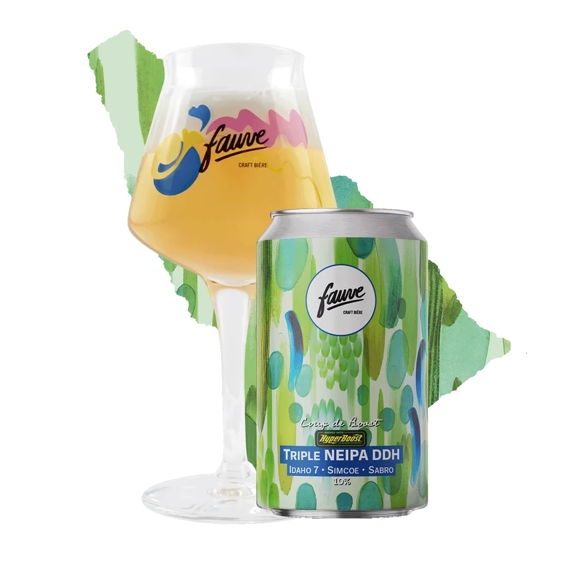 Coup de Boost - Triple NEIPA DDH HyperBoost Idaho 7, Simcoe, Sabro - 33cL