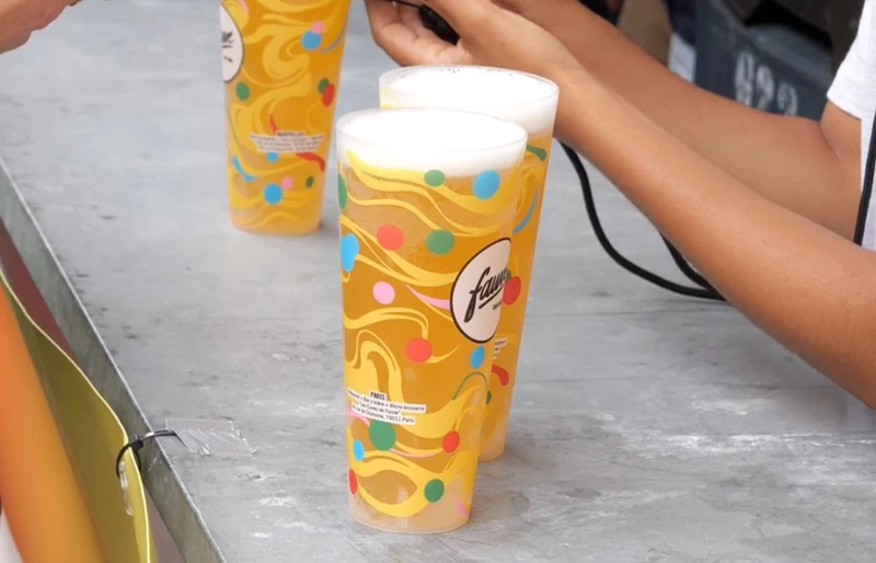 Ecocups Fauve avec pastille