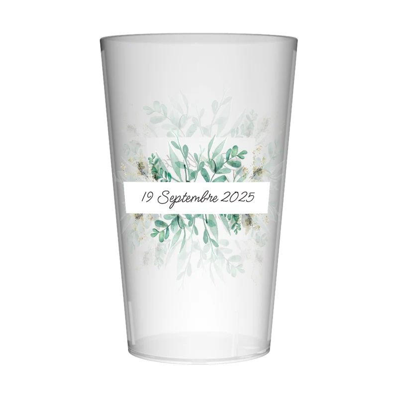 Gobelet personnalisé Mariage Bucolique