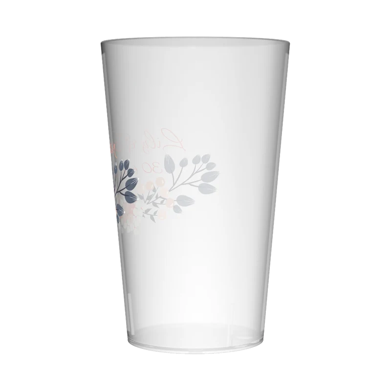 Gobelet personnalisé Mariage Fleur Design