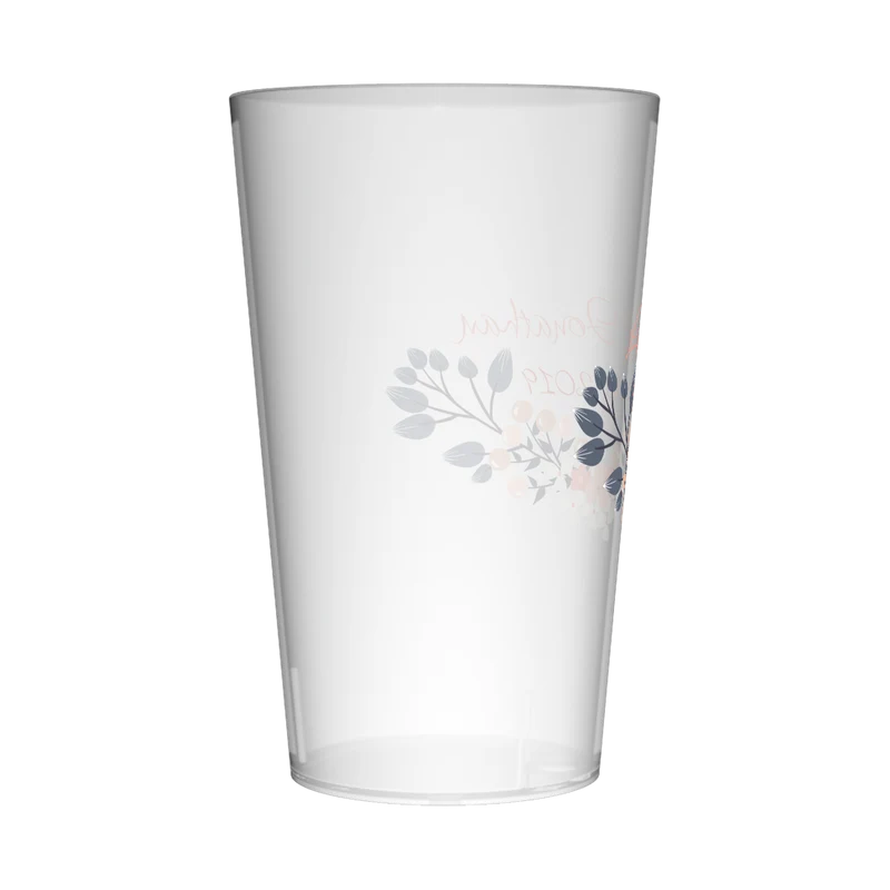 Gobelet personnalisé Mariage Fleur Design