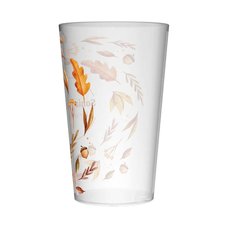 Gobelet personnalisé Mariage Feuilles Automne