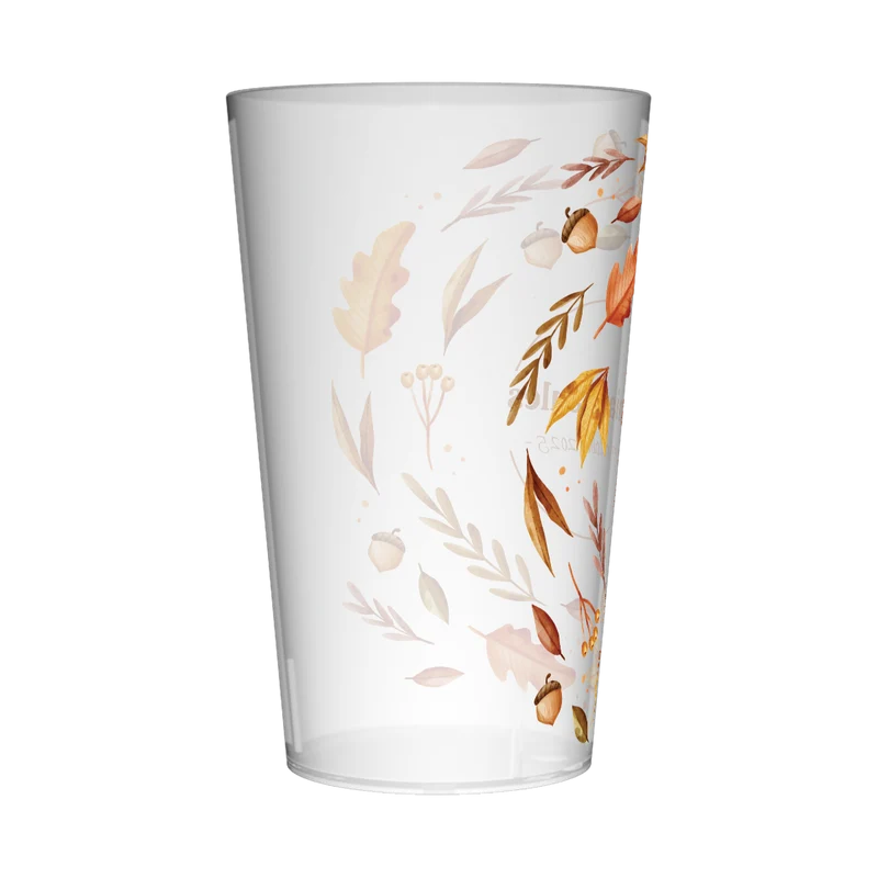 Gobelet personnalisé Mariage Feuilles Automne